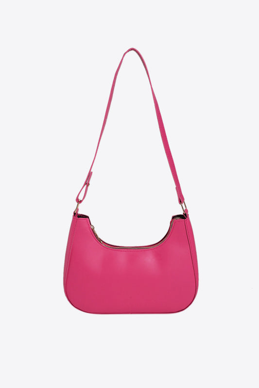 PLeather Basic Shoulder Bag